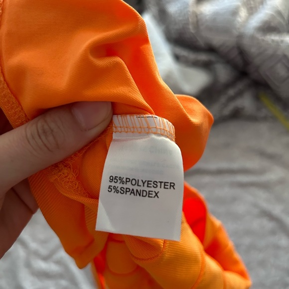 Orange Corset Top - Picture 4 of 7